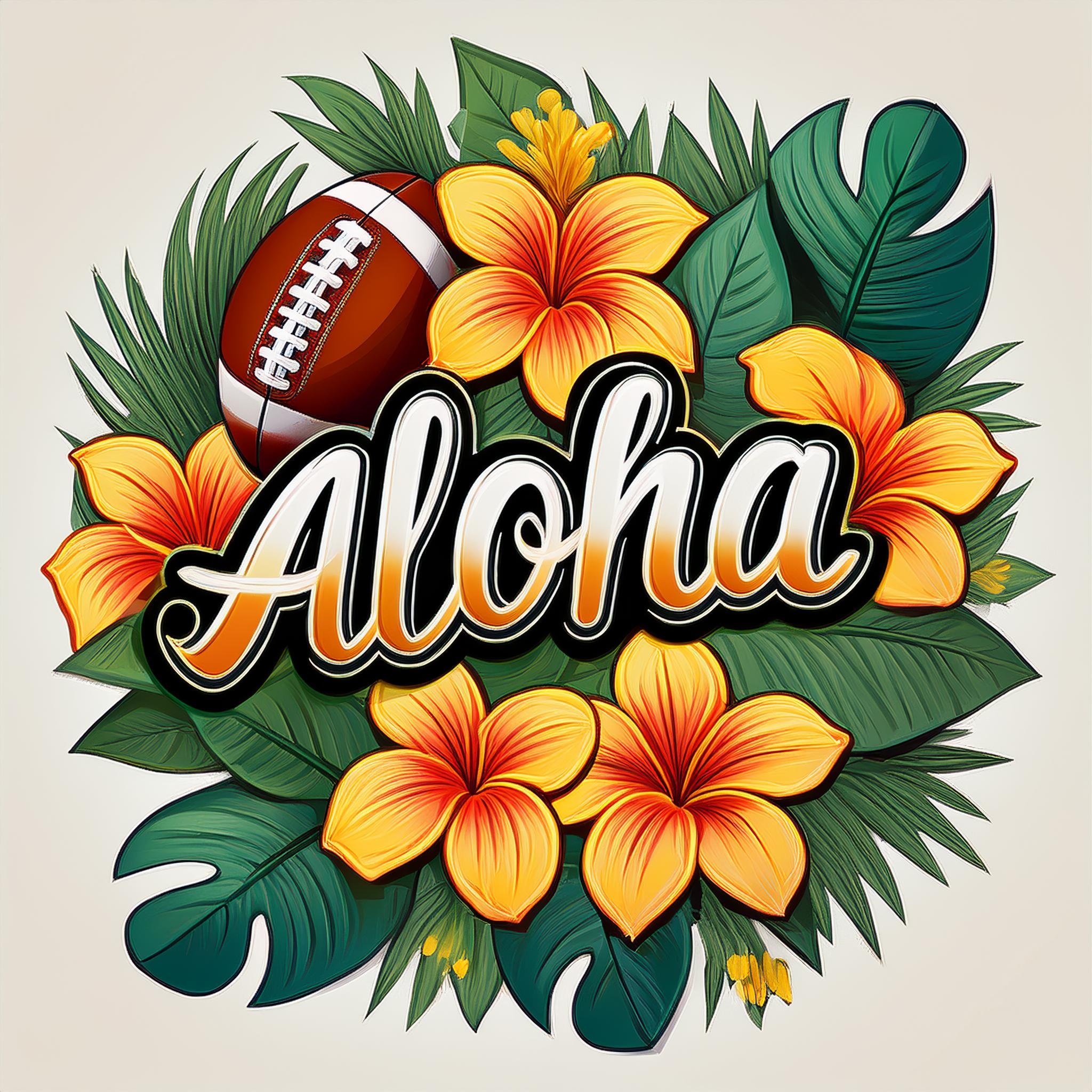 Aloha Football Pool Logo